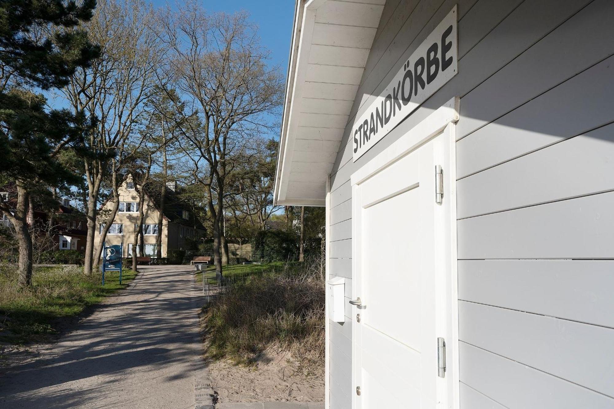 טימנדורפר שטרנד Haus Seepferdchen Am Meer Appartement 1 מראה חיצוני תמונה