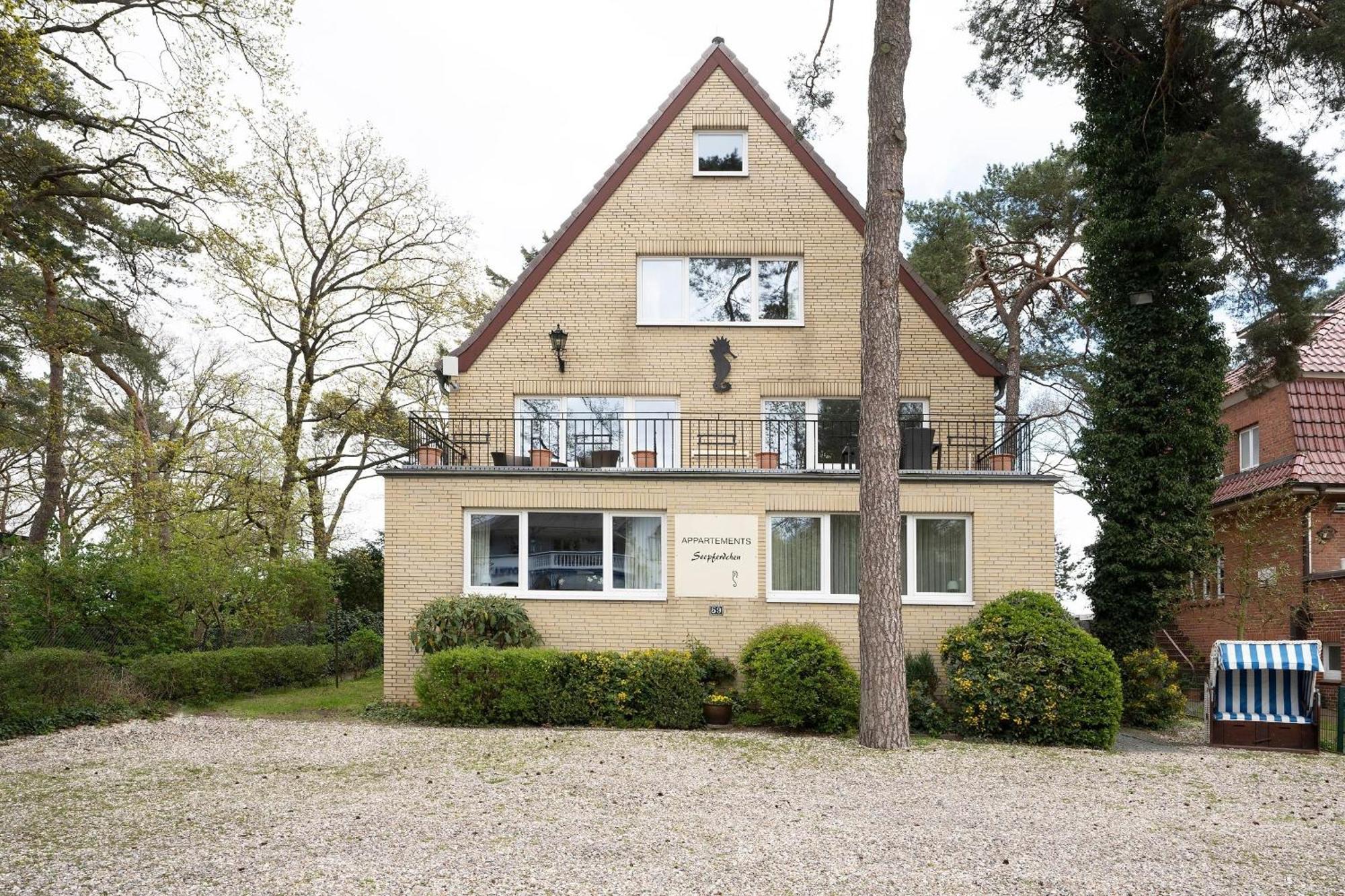 טימנדורפר שטרנד Haus Seepferdchen Am Meer Appartement 1 מראה חיצוני תמונה